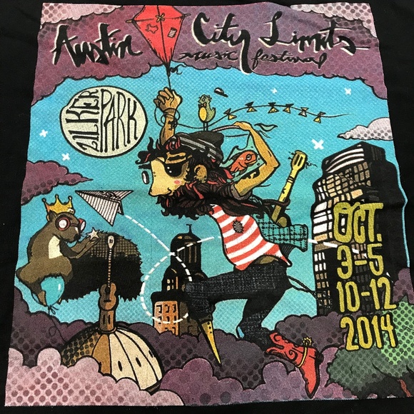 Hanes Other - 2014 Austin City Limits Music Festival T-Shirt XL